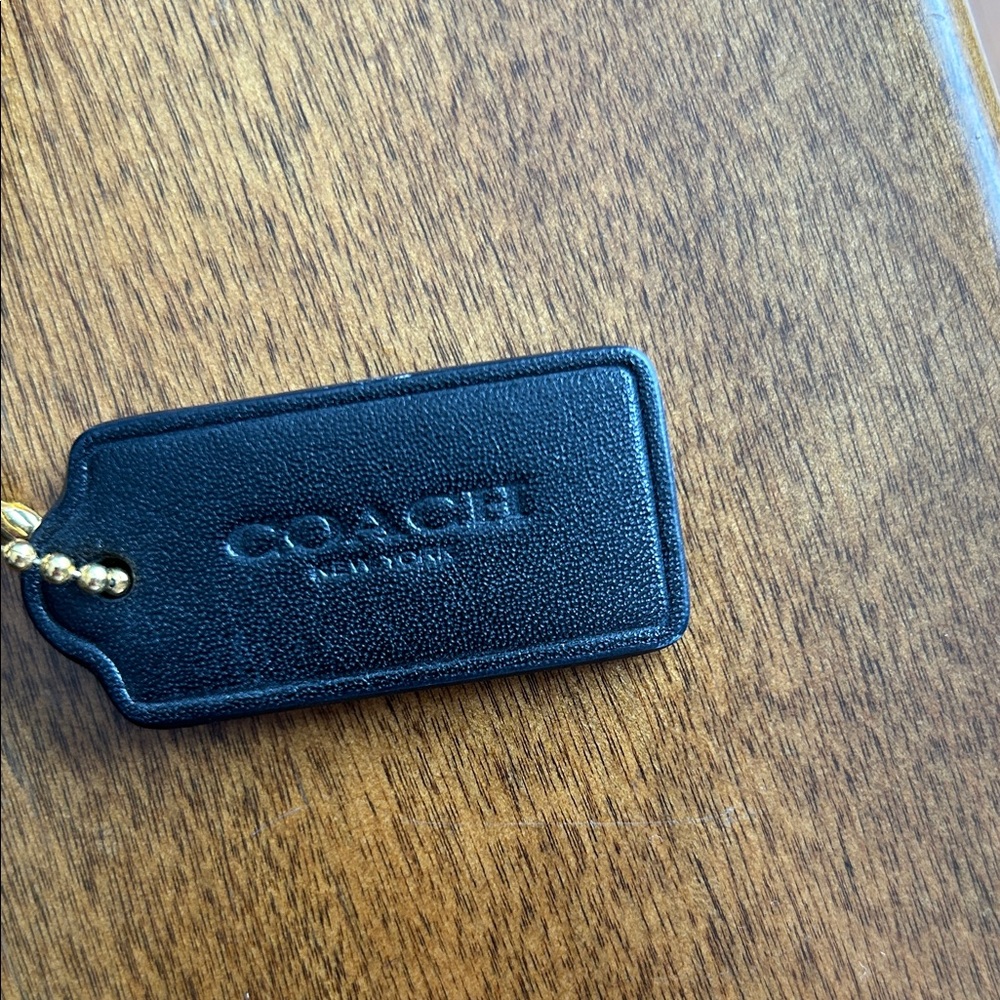 Coach Black Leather Shoulder Bag - Picture 2 of 4